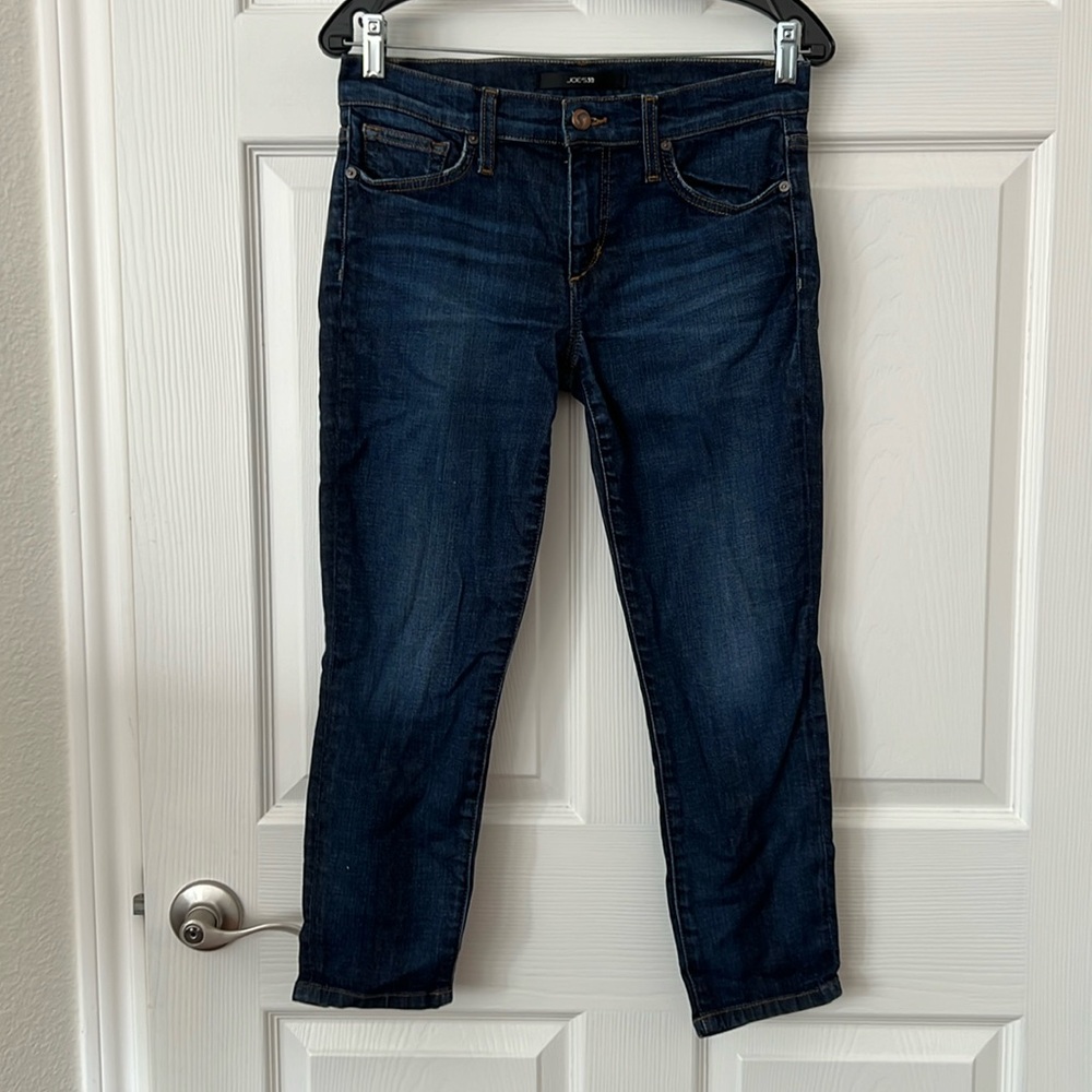 Joe’s Jeans Brilla Cropped Skinny Jeans Size 28 EUC